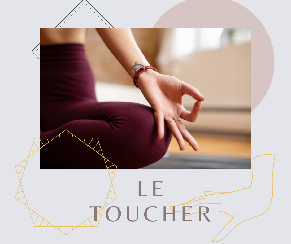 Le sens du toucher dans la pratique du Yoga